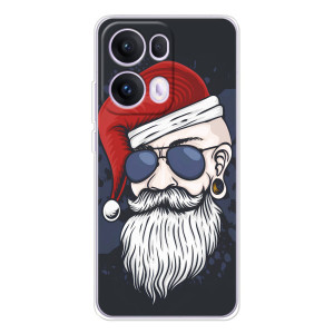 Чехол Санта Клаус для OPPO Reno 13 Pro 5G (Рождественский МЕН)