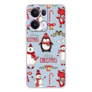Чехол Санта Клаус для OPPO Reno 13 Pro 5G (Рождественский)