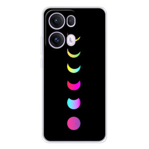Чехол (ТПУ) с планетами на OPPO Reno 13 Pro 5G – Полнолуние