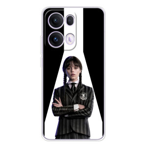 Чехлы Венсдей на OPPO Reno 13 Pro 5G Уэнсдей (AlphaPrint)