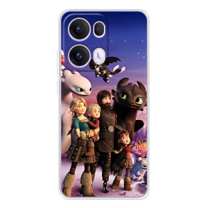 Чехол дракон Беззубик для OPPO Reno 13 Pro 5G – Герои дракона