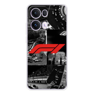 Чехол фильм Формула 1 для OPPO Reno 13 Pro 5G – Коллаж Формула 1