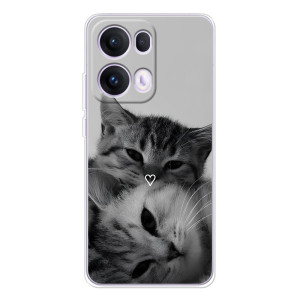 Чехол с рисунком кот на OPPO Reno 13 Pro 5G