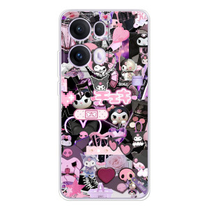 Чехол с кроликом Куроми на OPPO Reno 13 Pro 5G