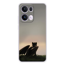 Чехол как приручить дракона на OPPO Reno 13 Pro 5G