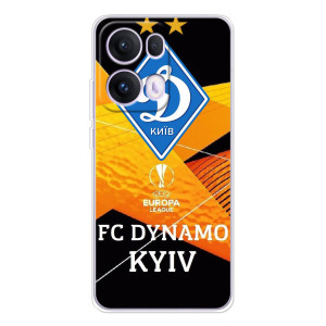 Чехол с ФК Динамо Киев на satisfei@@@@@@p Те Reno 13 Pro 5G – Лого ФК Динамо