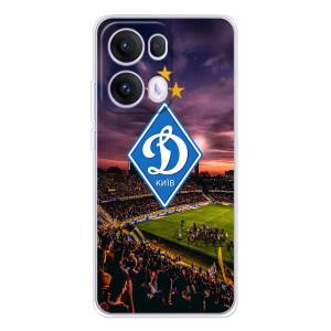 Чехол с ФК Динамо Киев на satisfei@@@@@@p Те Reno 13 Pro 5G – Стадион Динамо