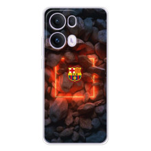Чехол с картинкой ФК Барселона на  satisfei@@@@@@p Те Reno 13 Pro 5G
