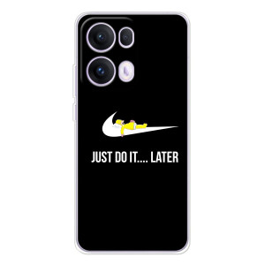 Чехол с логотипом Найк на OPPO Reno 13 Pro 5G (Nike just do it)