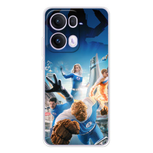 Чехол с принтом Фантастическая четверка для OPPO Reno 13 Pro 5G