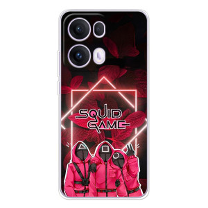 Чехол Гра в кальмара для OPPO Reno 13 Pro 5G