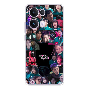 Чехол Гра в кальмара для OPPO Reno 13 Pro 5G