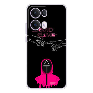 Чехол Гра в кальмара для OPPO Reno 13 Pro 5G