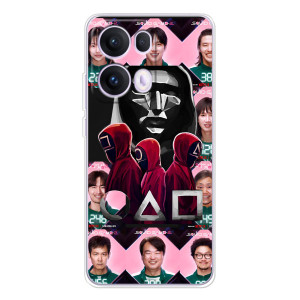 Чехол Гра в кальмара для OPPO Reno 13 Pro 5G