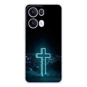 Чохли для ОРО Reno 13 Про 5G (Хрест Ісуса) (Яскравий Хрест)