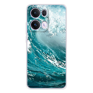 Летний Чехол на OPPO Reno 13 Pro 5G – Морская волна