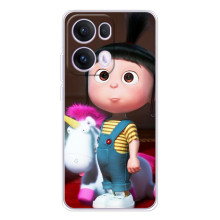 Мультяшний принт на Чохол для ОРО Reno 13 Про 5G (Дівчинка Агнес)