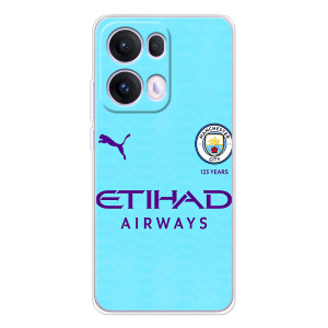 Силиконовые Чехлы принт Футбол на OPPO Reno 13 Pro 5G – Man City