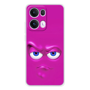 Силиконовые Чехлы (смешные стикеры) для OPPO Reno 13 Pro 5G – Хитрая мордочка