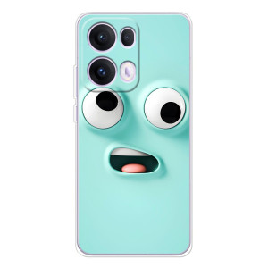 Силиконовые Чехлы (смешные стикеры) для OPPO Reno 13 Pro 5G – мордочка