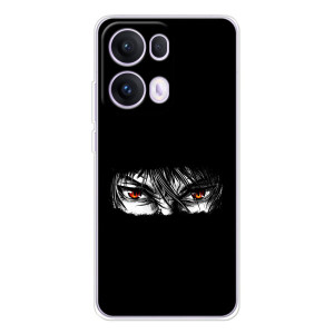 Силіконові чохлі з очіма Anime для ОРО Reno 13 Про 5G – Аніме очі