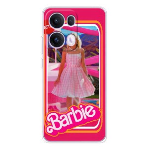 Силиконовый Чехол Барби Фильм на OPPO Reno 13 Pro 5G (Барби Марго)