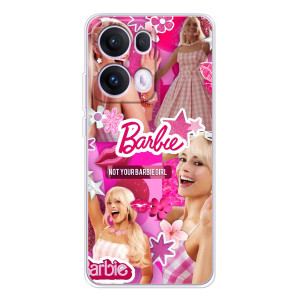 Силиконовый Чехол Барби Фильм на OPPO Reno 13 Pro 5G (Барби)