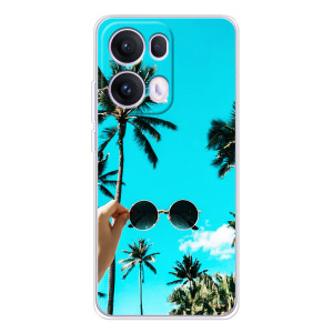 Силіконовий чохол з КАРТИНКАМИ літо для OPPO Reno 13 Pro 5G (AlphaPrint)