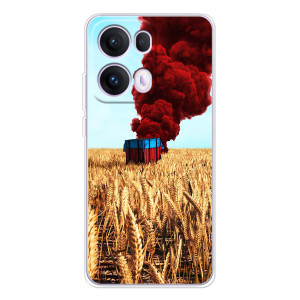 Чехол (TPU) с картинкой "Лого Пабг" на ОППО Рено 13 Про 5G