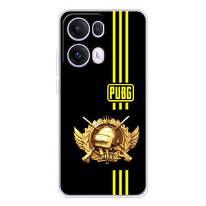 Чехол (TPU) с картинкой "Лого Пабг" на ОППО Рено 13 Про 5G – Лого PUPG