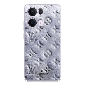 Текстурний Чохол Louis Vuitton для ОРО Reno 13 Про 5G (Білий ЛВ)