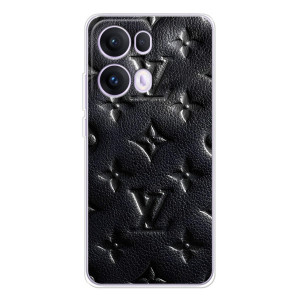 Текстурний Чохол Louis Vuitton для ОРО Reno 13 Про 5G (Чорний ЛВ)