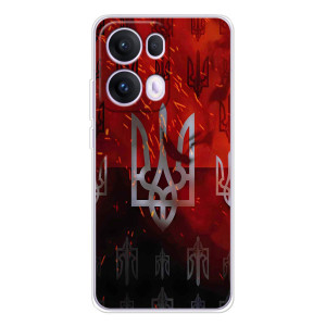 Украинские Чехлы для OPPO Reno 13 Pro 5G с картинкой УПА (AlphaPrint)