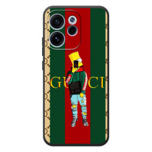 Бренднові Чохли для OPPO Reno 15 F - (PREMIUMPrint) (Барт ГУЧЧІ)