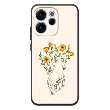 Чехлы для любимой на ОРО Reno 15 Ф (VPrint) (Руки любві)