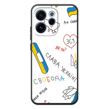 Чохли (Доброго вечора, ми за України) для ОРО Reno 15 Ф (AlphaPrint) (Стикер)