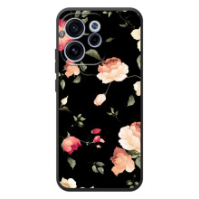 Чохли з квітами для OPPO Reno 15 F (VPrint) (Трояндочки)