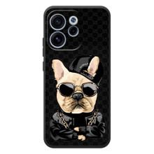 Чехлы с крутыми принтами для OPPO Reno 15 F - (PREMIUMPrint) (Стильная собака)