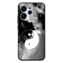 Чехлы с принтом Спортивная тематика для OPPO Reno 15 F (Инь-Янь)