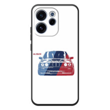 Чехол BMW для OPPO Ренo 15 Ф – BMW на белом