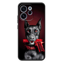 Чохол ДОБЕРМАН  для OPPO Reno 15 F (Доберман злий)