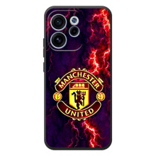 Чохол Манчестер Юнайтед для ОРО Reno 15 Ф (AlphaPrint) (вогняний Манчестер)