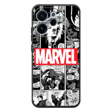 Силиконовый Чехол для OPPO Reno 15 F (Комикс Марвел)