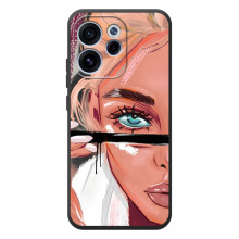 Чохол з друком для OPPO Reno 15 F - (Мода) (AlphaPrint) (Макіяж)