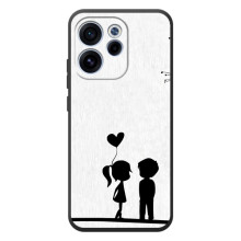 Чехол на 14 Февраля для OPPO Reno 15 F (Love story)