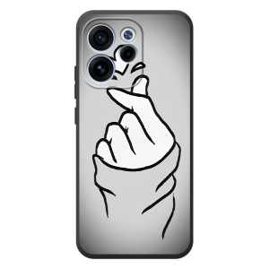 Чохол з принтом для OPPO Reno 15 F (AlphaPrint - Знак сердечка)