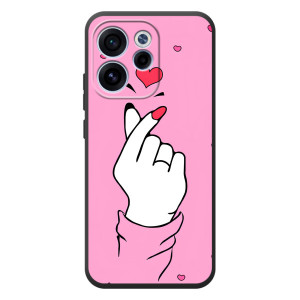 Чохол з принтом для OPPO Reno 15 F (AlphaPrint - Знак сердечка)