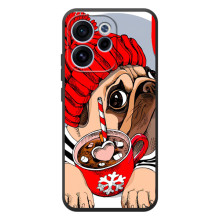 Бампер для OPPO Reno 15 F з картинкою "Песики" (Сумний собака)
