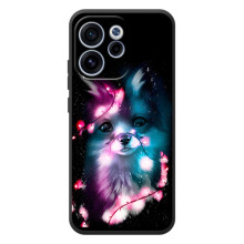 Чехол с Лисичкой для OPPO Reno 15 F (Черная Лиса)