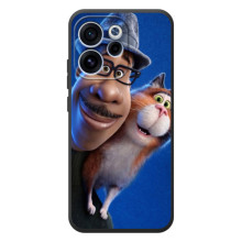 Чехол с принтом Душа на OPPO Reno 15 F – Джо и кот